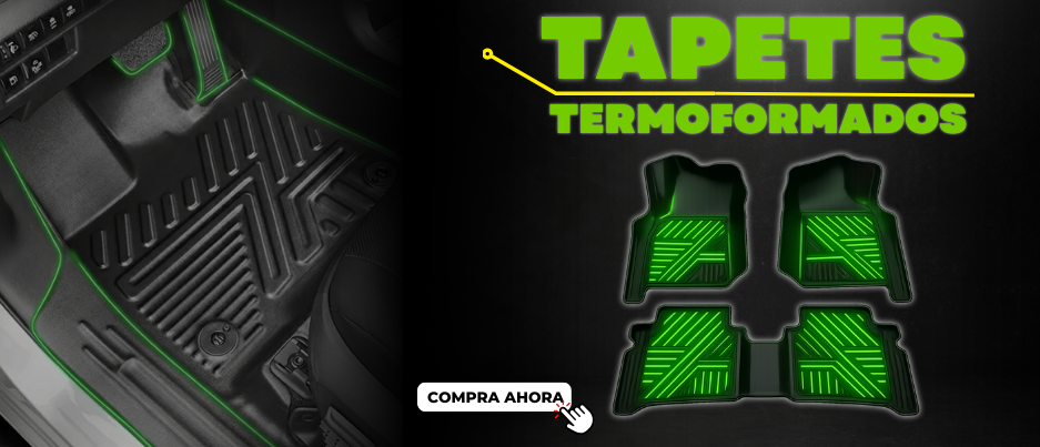 Tapetes termoformados