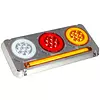 Stop Triple Redonda En Led 1046str