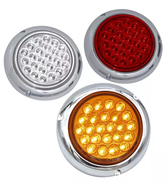 Stop Redondo En Led 1007s