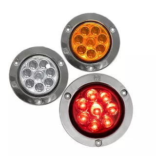 Stop Redondo En Led 1021a