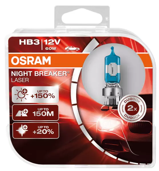 Bombillo 9005 Osram 150 % + Luz 12v