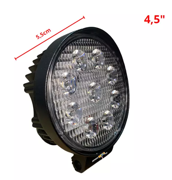 Exploradora Redonda 9 Led 340lw Ls2014