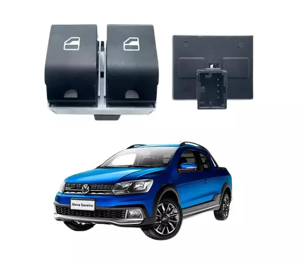 Switch Elevavidrio Vw New Gol / Polo / Fabia