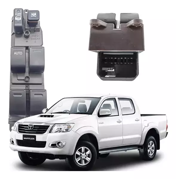 Switch Elevavidrios Principal Toyota Hilux Vigo 2006 - 2016