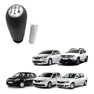 Pomo O Pera Renault Logan / Sandero / Duster 1.6 Plata