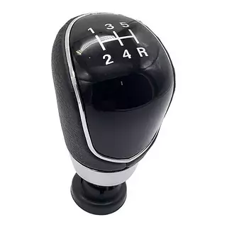 Pomo Ford Fiesta - Ecosport Negra Forrada En Cuero