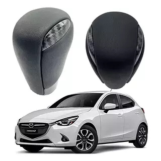 Pomo Mazda 2 Automatico 2014 - 2025 Cuero Carbono