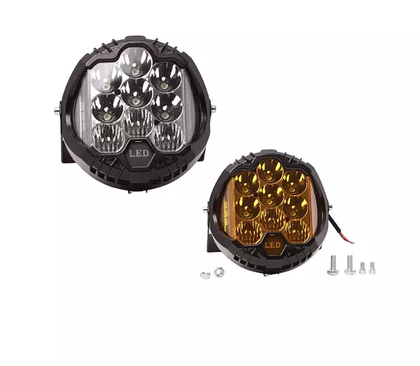 Exploradora Led Redonda 7"