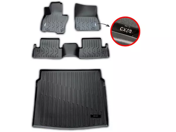 Tapetes Termoformados 3d Mazda Cx-60 2024-2025