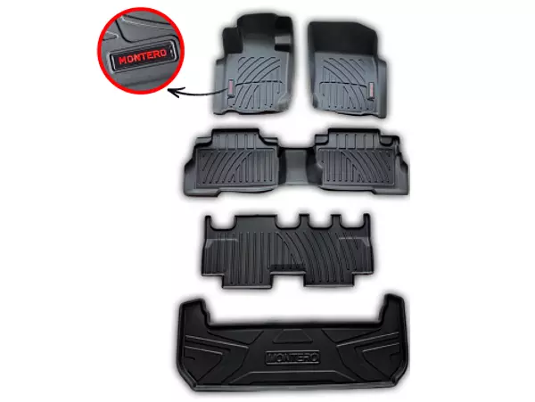 Tapetes Termoformados 3d Mitsubishi Montero Sport 2016-2020