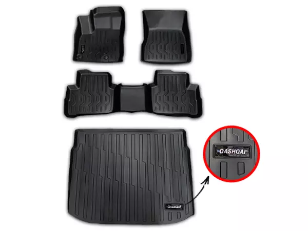 Tapetes Termoformados 3d Nissan Qashqai 2023-2025