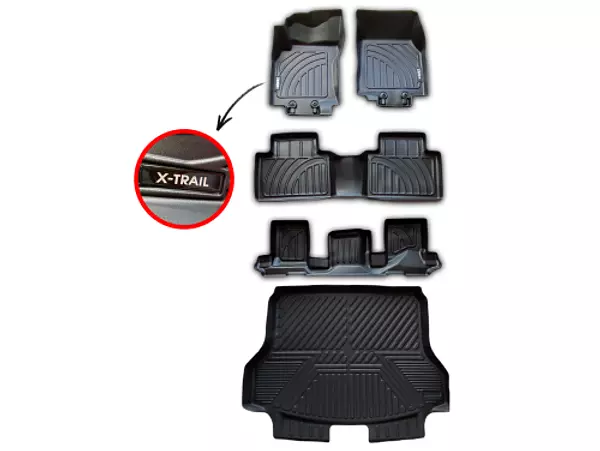 Tapetes Termoformados 3d Nissan X-Trail 2015-2023
