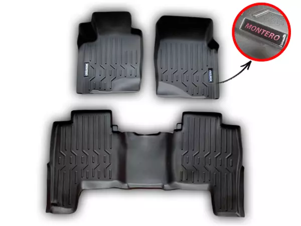 Tapetes Termoformados 3d Mitsubishi Montero V13 1996-2012