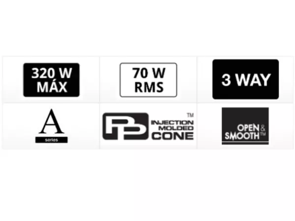 Parlante Serie G Pioneer Ts-A1678s