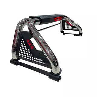 Barra Antivuelco 4×4 New Perforado Doble Tubo En Acero