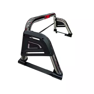 Barra Antivuelco En Acero Inoxidable K3 New Con Luz Led