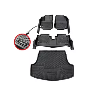 Tapetes Termoformados 5d Toyota Yaris Sedan 2020-2024 Negros