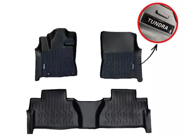 Tapetes Termoformados 3d Toyota Tundra 2014-2021