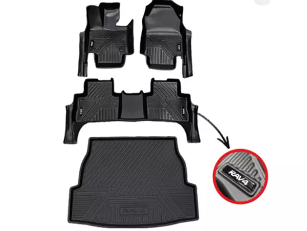 Tapetes Termoformados 5d Toyota Rav4 2020-2024 Negros