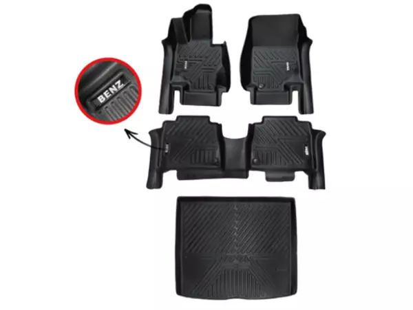 Tapetes Termoformados 5d Benz Gle 450 4matic 2019-2024 Negro