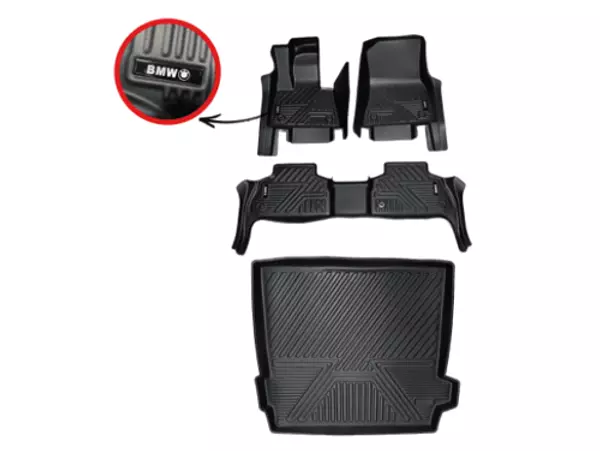 Tapetes Termoformados 5d Bmw X5 2019-2024 Negros