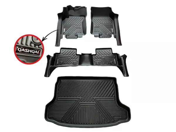 Tapetes Termoformados 5d Nissan Qashqai 2015-2022 Completos
