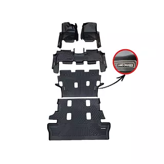 Tapetes Termoformados 5d Toyota Lc200 2010-2021 Negros