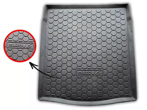 Tapete Termoformado 3d De Baul Mazda 6 2016-2020
