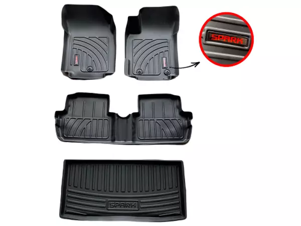 Tapetes Termoformados 3d Chevrolet Spark Gt 2012-2024