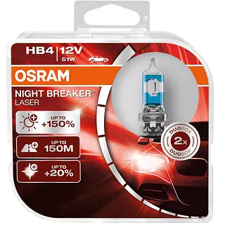 Bombillo Hb4 (9006) Osram 150 % + Luz 12v