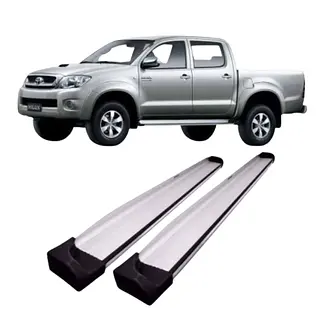 Estribos Aluminio Brillante/Mate Toyota Vigo