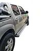Estribos Aluminio Univ Doble Cabina 2mts 4franjas Sin Bases