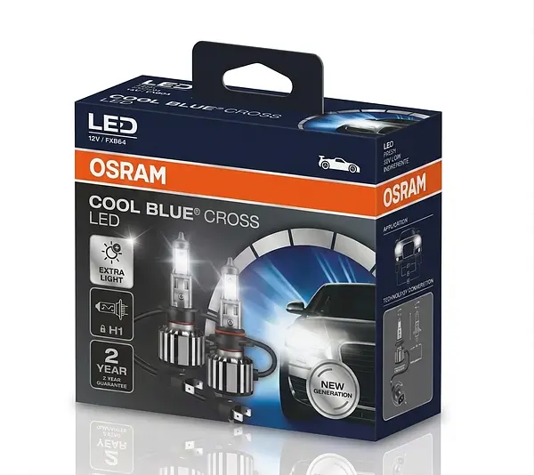 Bombillo H1 Osram Led Cool Blue Cross