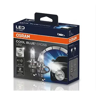 Bombillo H4 Osram Led Cool Blue Cross