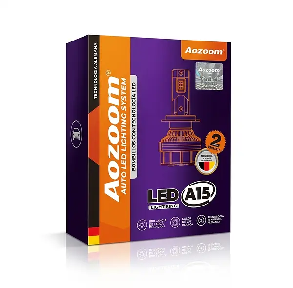 Bombillo A15 880 Aozoom