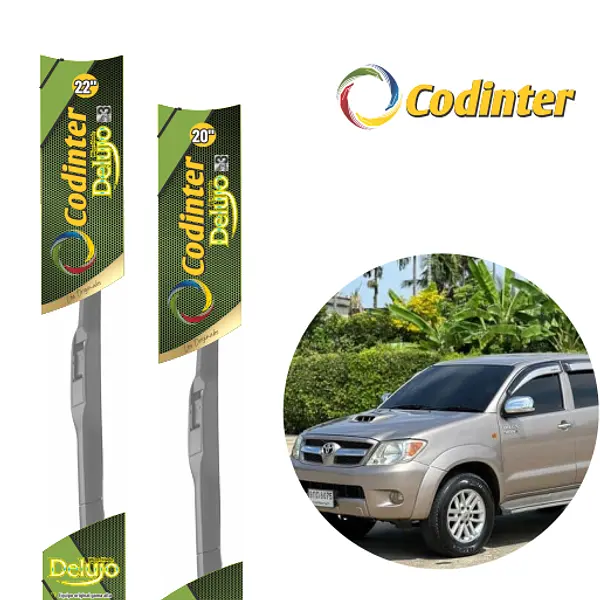 Juego Plumillas Codinter Hilux Modelo 05 - 15
